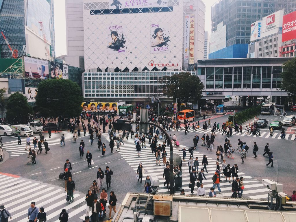 shibuya crossing tokyo