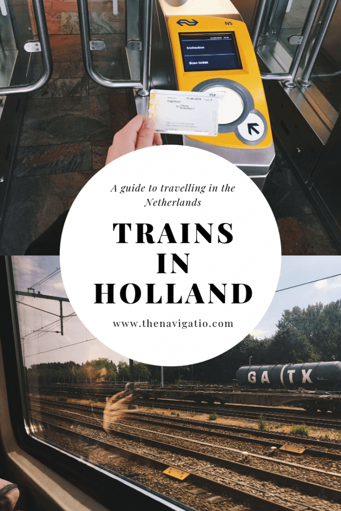 how to use the trains in the netherlands pinterest pin
