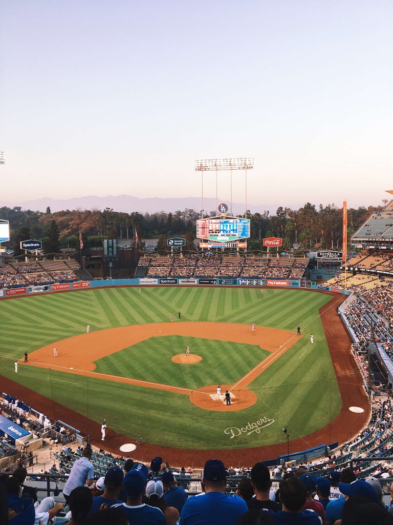 Dodgers Baseball game in LA
