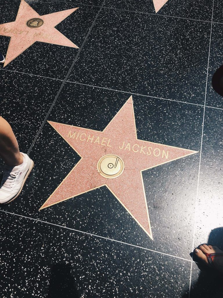 Michael Jackson Star Walk of Fame Los Angeles