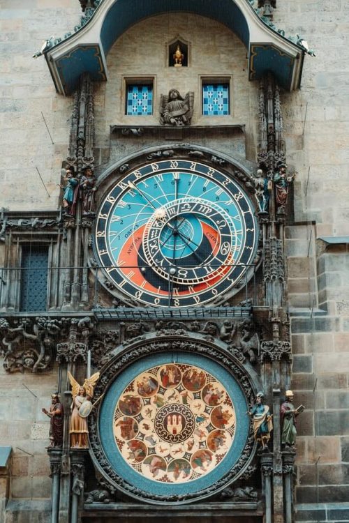 clock in prague