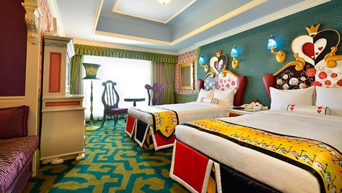 disney tokyo resort hotel room