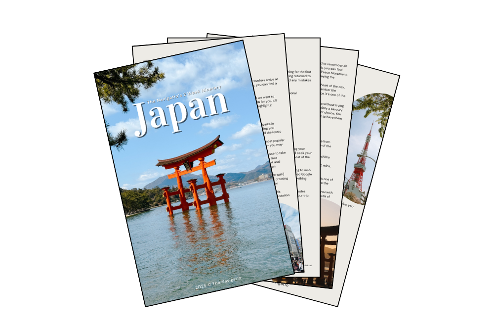 2 week japan itinerary pdf