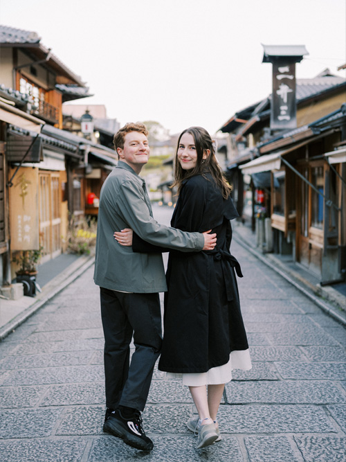 Nele and Richard in Kyoto Nele and Richard in Kyoto