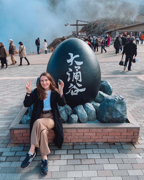 black egg hakone black egg hakone