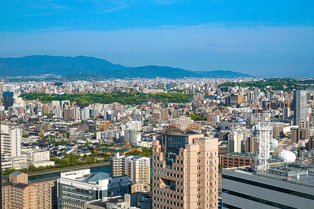 fukuoka tower view