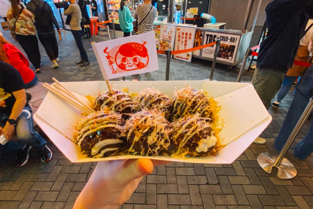 takoyaki osaka street food