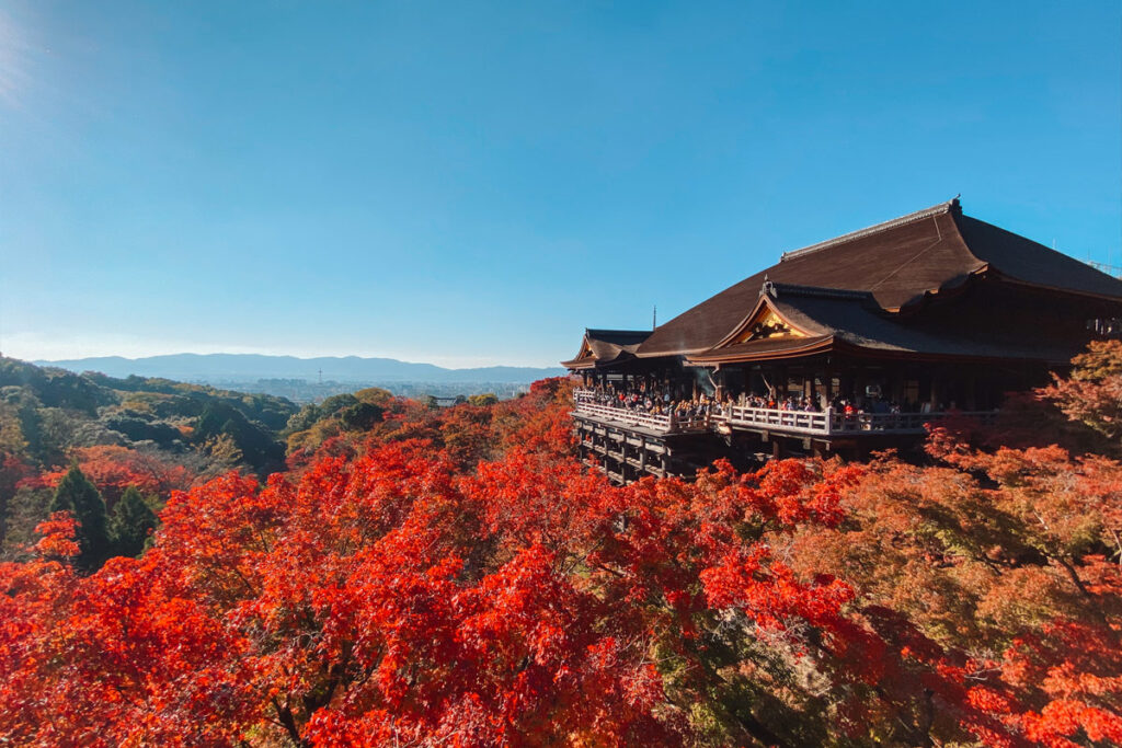 kyoto in autumn