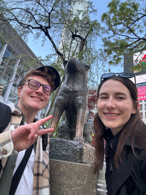 hachiko statue