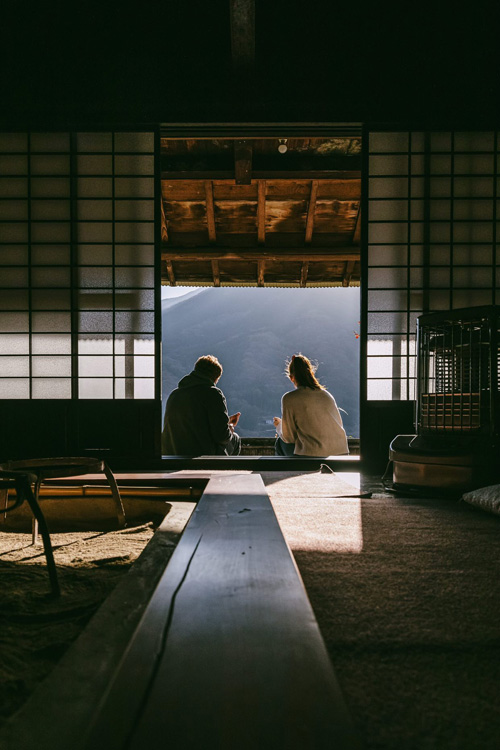 nele and richard in kouya farm