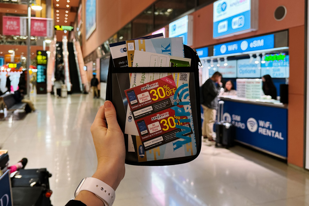 pocket wifi airport japan