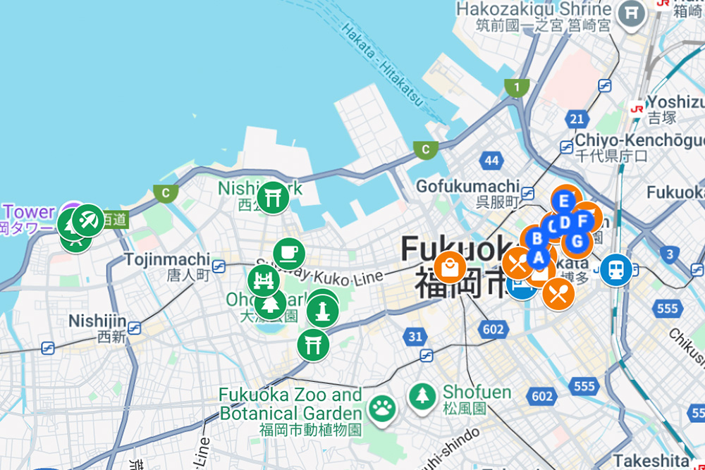 fukuoka itinerary