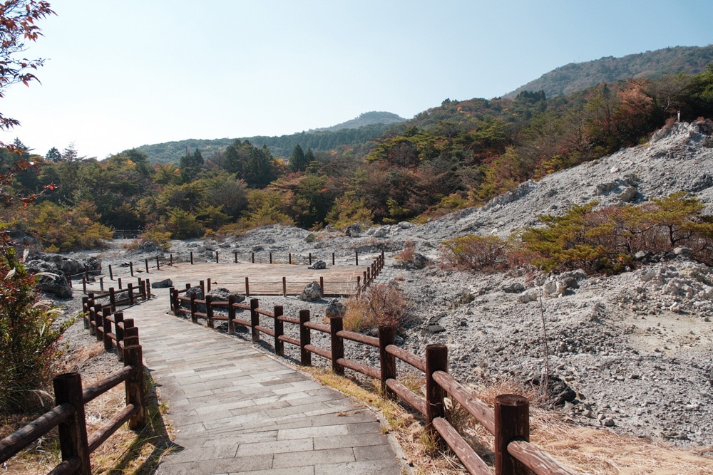 Kyu Hachiman Jigoku in unzen onsen