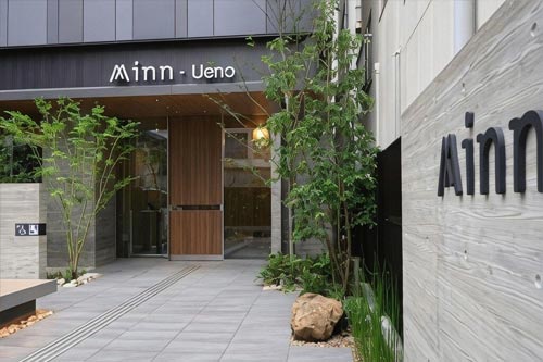 minn ueno hotel outside